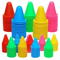 Motorcycle around pile bucket Miao brother thickened flat flower practice wheel slide pile Cup windproof roadblock straight wheel skates Roller Skates roller skates
