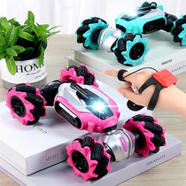 Hand-held remote control car toy boy over 10 years old manual childrens gesture sensing manual control smart watch stunt car