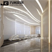 GRG gypsum board line modeling factory direct sales FRP custom decoration materials ceiling ceiling wall theater