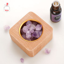 ilobo Expanded Stone Wood Box Crystal Fragrance Indoor Car Fragrant Wood Aroma Essential Oil Extender