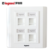 TCL-leguang single-port double-Port four-port network panel luxury padded Internet phone information panel 632820