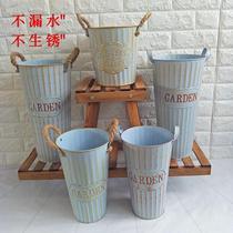 Dry Flowers Flowers Flower Arrangement Bucket Fields Garden House Ornaments Flower Casks Flower Pots Flower flower Shop Flower Shop flowers Tin Buckets Woke up Flowers Barrels
