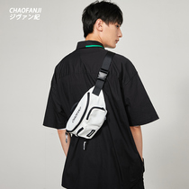 CHAOFANJI (Z generation Japanese tide brand) sports chest bag mens bag waist bag summer shoulder messenger bag