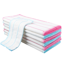 Dishwashing cloth Bilier cloth fiber rag cotton yarn absorbent without falling hair not stained with oil Clean kitchen Home brushed bowls Divinity