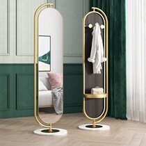 Mirror full body dressing mirror bedroom ins girl heart mirror full body floor-to-ceiling home bedroom rotating fitting mirror