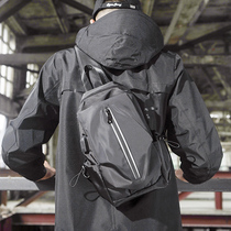 Inclined Satchel Bag Men 2021 New Tide Small Backpack Single Shoulder Bag Fashion Chest Bag Casual Cross Mens Bag Satchel Men Bag