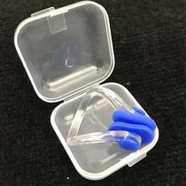 Nose clip swimming single nose clip silicone soft nose diving swimming adult children universal anti-choking water nasal congestion