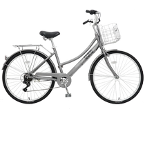 Giant adapted bicycle lady car 7-speed aluminum frame 26-inch retro city leisure car light pass