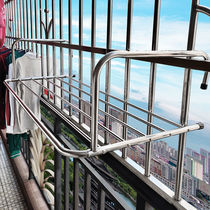  Punch-free indoor drying rack Household balcony-free glass floating window drying suction cup drying rod drying artifact