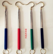 Bird cage bird with telescopic adhesive hook hanging Rod Hook embroidered eye thrush red man Indigo chin lark walking bird outdoor balcony adhesive hook