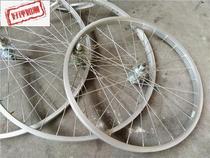 Send tire cushion 26 inch 28 36 hole thickened bicycle Ring Mountain bike rim aluminum rim electric car steel rim wheel set