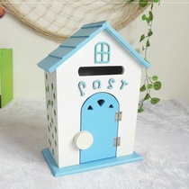Class mailbox box cute wooden outdoor class teacher Principal Principal whispers psychological counseling room mailbox