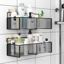  Bathroom bathroom shelf Wall-mounted toilet Bath bathroom sink punch-free wall triangle storage