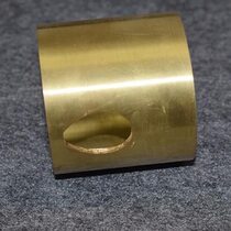The pronunciation of the scoop inside a plate Hu Yu opera Henan copper inner shell musical instrument shell quality plate Hu inner accessories plate Hu shell