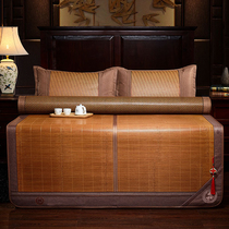 Cool Mat Bamboo Mat Students Dorm Room Single Grass Mat Folding Winter Summer Dual Purpose Ice Silk Mat Summer Home Mat Washable