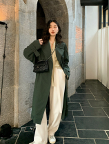 Ren Xiaoyi Advanced Texture Windsuit Woman in the middle of 2022 Spring and autumn new high-end Korean wind chic long style jacket