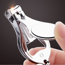 Foreign trade creative portable stainless steel nail scissors multifunctional bottle opener with key ring Household nail clippers Nail clippers