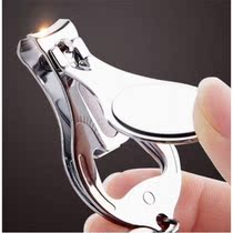 Foreign trade creative portable stainless steel nail scissors multifunctional bottle opener with key ring Household nail clippers Nail clippers