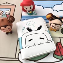 Card bag two-dimensional portable card package niche designer Japanese high-end card bag female small coin wallet animation