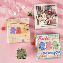  Polaroid photo paper storage book Album diy handmade souvenir book Small size sticker collection book book Oil painting