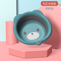 2 sets of 3 baby washbasins newborn baby childrens products wash buttocks home storage folding small basin