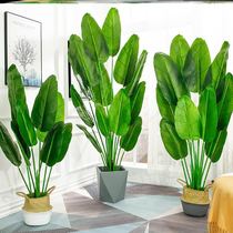 Living room simulation flower ornaments large landing vases living room decorations bouquets flowers furnishings fake potted plants