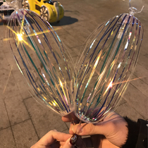 Spring tour magic wand wish stick fairy stick fairy stick luminous stick bubble Flower Magic wand rainbow circle rainbow stick flash toy