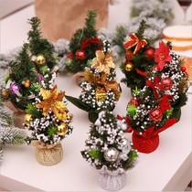 Exquisite Christmas Mini Tree Ornaments Christmas Day Mini Tree Mini Christmas Tree Ornaments Decoration Table