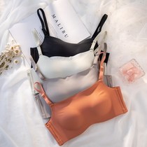 Urban beauty no trace summer anti-gouging chest underwear women without steel ring small chest gathered thin white wrapped chest