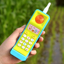 Toy mobile phone baby can gnaw baby simulation phone children boys and girls puzzle multifunctional Big Brother 3 years old