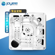 JOYEE garden villa luxury outdoor bathtub multiperson surf massage SPA pool heated outdoor bath