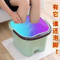 Thickened foot tub feet over calf massage foot bucket thermal basin household plastic foot wash basin large foot bucket