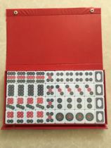 Niu Niu Cake Mahjong Brand Bamboo Silk Bullfighting Hand Rubbing Home Pai Jiu boutique large direct selling medium and first-class red Middle