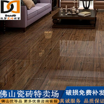 Foshan imitation wood grain full cast glaze floor tiles living room bedroom 600*600 floor tiles glazed tiles 800*800