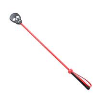 sm training props mens whip toy horse whip flirting whip skull pattern leather whip queen