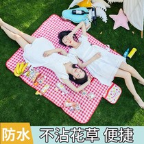 Picnic mat outdoor moisture-proof mat waterproof thickened portable camping leisure ins Wind spring travel mat