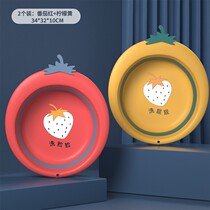New baby special Basin washing underwear shrink small washbasin mini foldable can hang baby wash basin