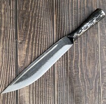 Miao handmade forged steel boning knife to open the edge to kill pigs bloodletting wilderness survival knife butcher selling meat special knife