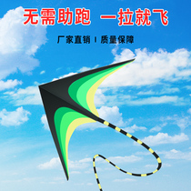 2021 new kite children's long tail breeze easy to fly adult prairie outdoor special adult wire wheel
