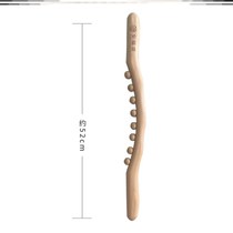 Full Fukang Beech stick same exercise roll tendons cervical open back multifunctional massage wheel full body Eddie Guangbang Chang
