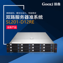 Guoxin 2U12 disk quasi-system SL201-D12RE dual-channel Purley modular 12GB hot-swappable big data