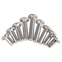 Rivet aluminium rivet head-head rivet round aluminium rivet solid rivet hand striking knockout aluminium rivet (