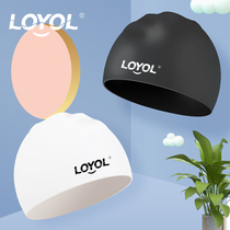 Silicone swimming cap childrens swimming cap adult swimming cap cartoon swimming cap waterproof swimming cap for men and women imported silicone material