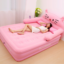 Air cushion sheets people childrens inflatable mattress Home floor shop artifact summer high sleeping mat can be folded and stored