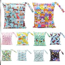 The baby goes out to contain the bag urine not wet to collect the bag travel cashier bag baby child bag with portable small bag