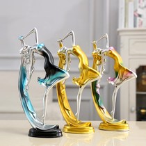 Crafts small ornaments Decoration Living room wine cabinet TV cabinet room girl heart senior ornaments Home ideas
