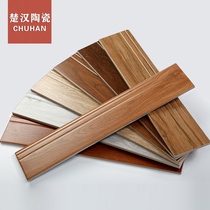Ground line skirting 100x600 imitation solid wood walking sideline 100X800 living room bedroom floor