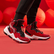 Li Ning men and womens great Tong Strike strong attack with shock-damping rebound to help childrens basketball shoes students sneakers YKBP006