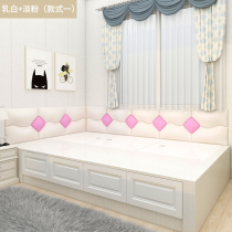 Tatami anti-collision soft bag environmental protection backrest wall cushion wall wall sticker self-adhesive custom headboard children's room background wall