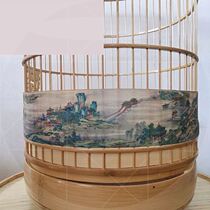 Lark cage sand barrier belt 7 5 cm wide sand barrier Various models can be customized to prevent birds from flapping sand